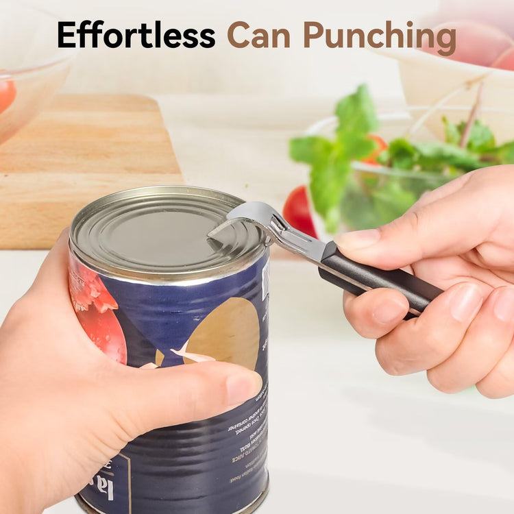 2-in-1 Can Punch Opener & Bottle Opener, 2-Pack, 6.1" (2 Count)