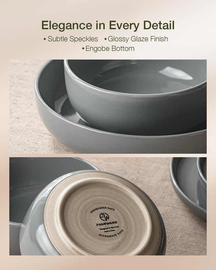 Milkyway 18 Piece Stoneware Dinnerware Set