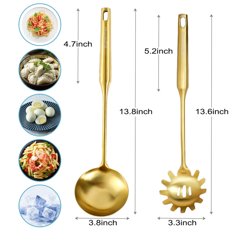 Gold Soup Ladle