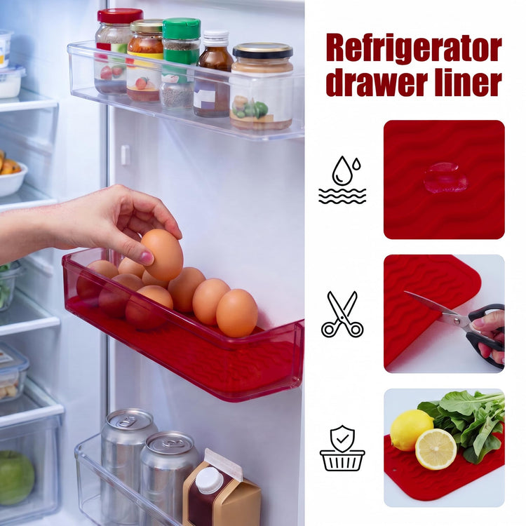 Silicone Dish Drying Mat for Multiple Usage