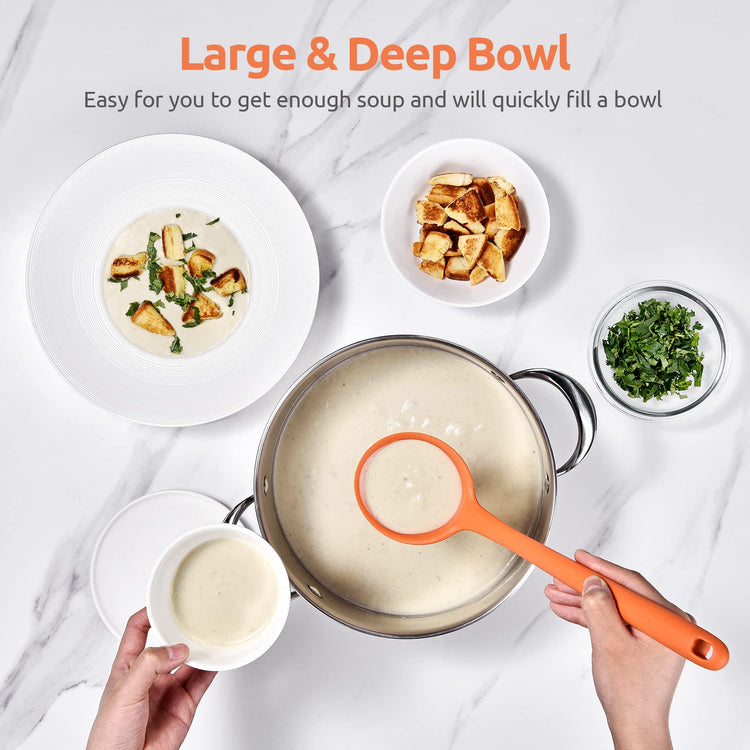 13 inch Silicone Soup Ladle