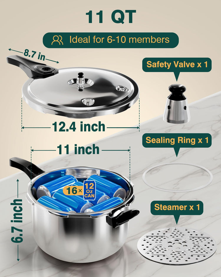 Stainless Steel Pressure Cooker