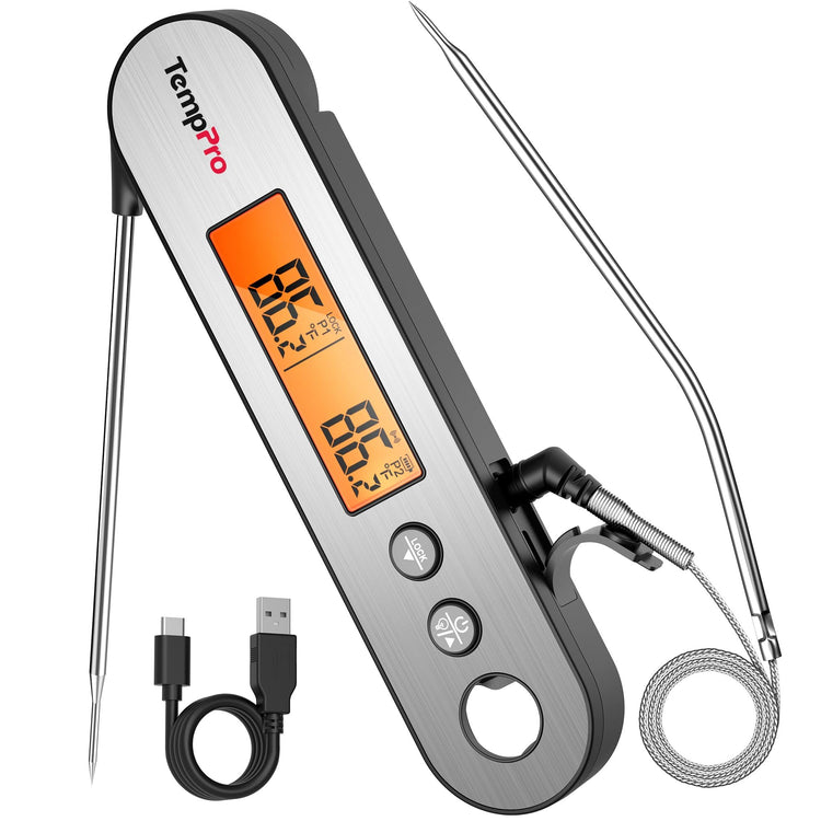 TempSwift Rechargeable Digital Meat Thermometer for Cooking