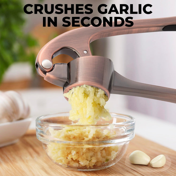 Large Premium Garlic Press Set