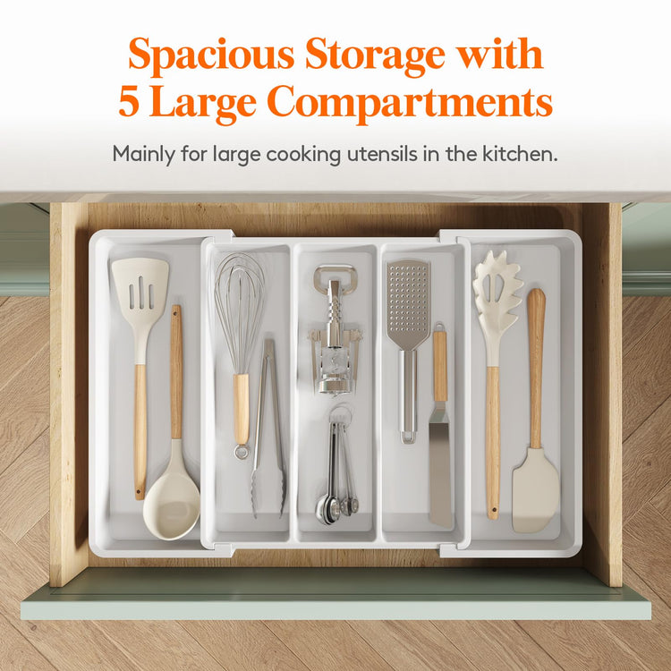 Utensil Organizer for Kitchen Drawers