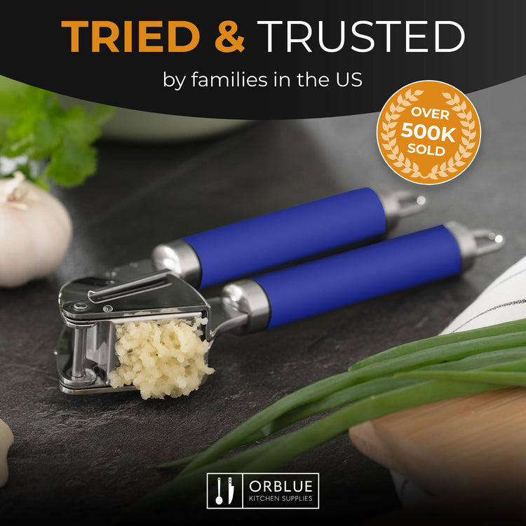 Garlic Press and Peeler Set