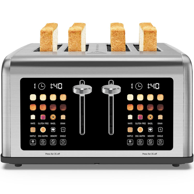 4 Slice Toaster Touch Screen