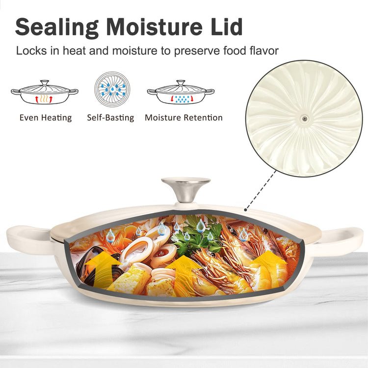 Enameled Cast Iron Dutch Oven