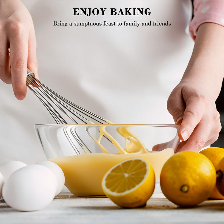 3 Pack Stainless Steel Whisk Set (3 Count)