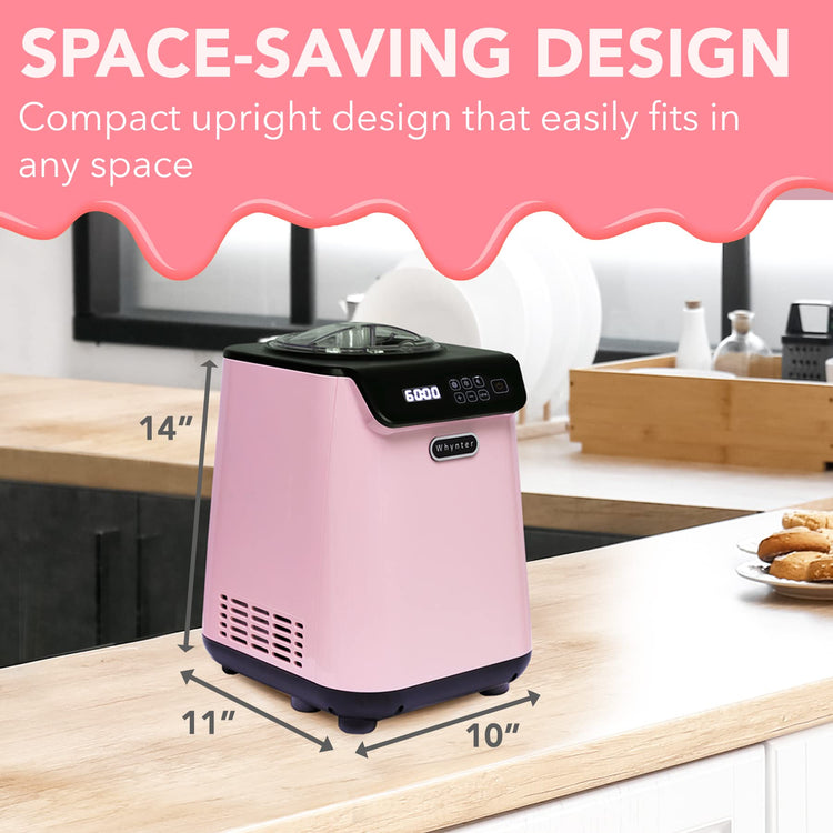 Ice Cream Maker with Compressor