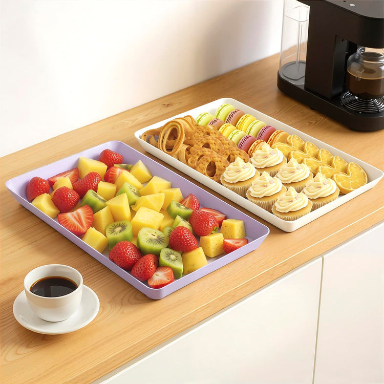 6 pcs Serving Tray for Entertaining (6 Count)
