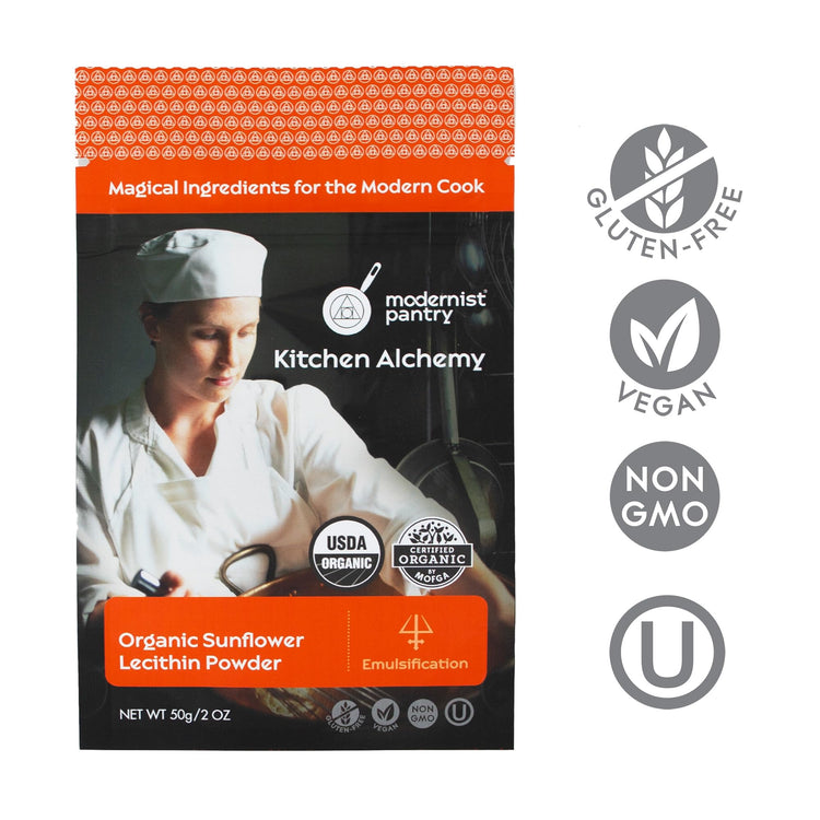 Organic Sunflower Lecithin Powder Gluten (2 Ounce)