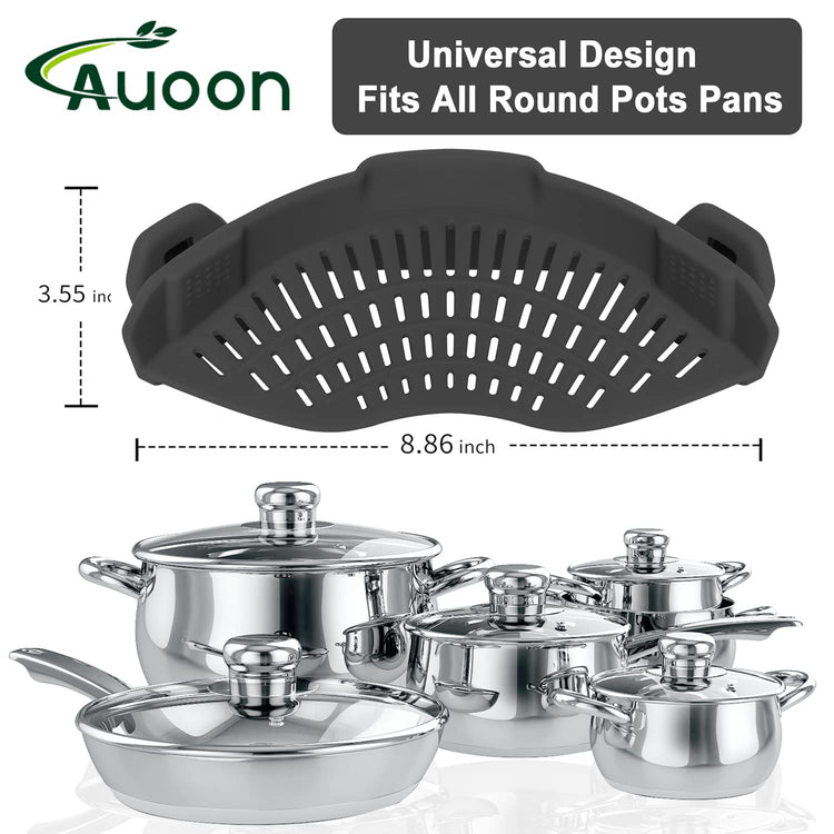 Clip On Pot Strainer Silicone