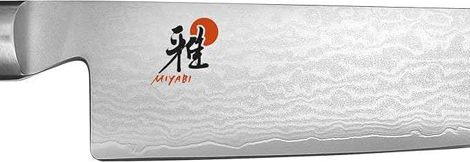 MIYABI Kaizen 7-inch Hollow Edge Santoku Knife