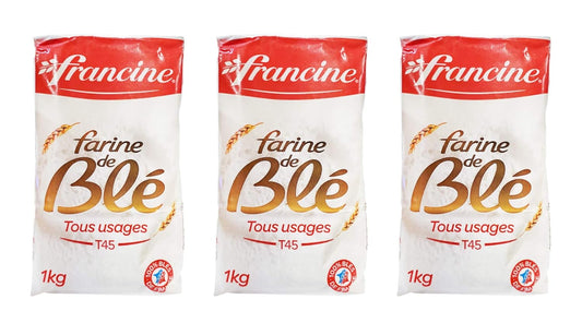 Francine Farne de Ble Bio - French All Purpose Flours 3 Packs (All Purpose Wheat (T45)) - Nestoria