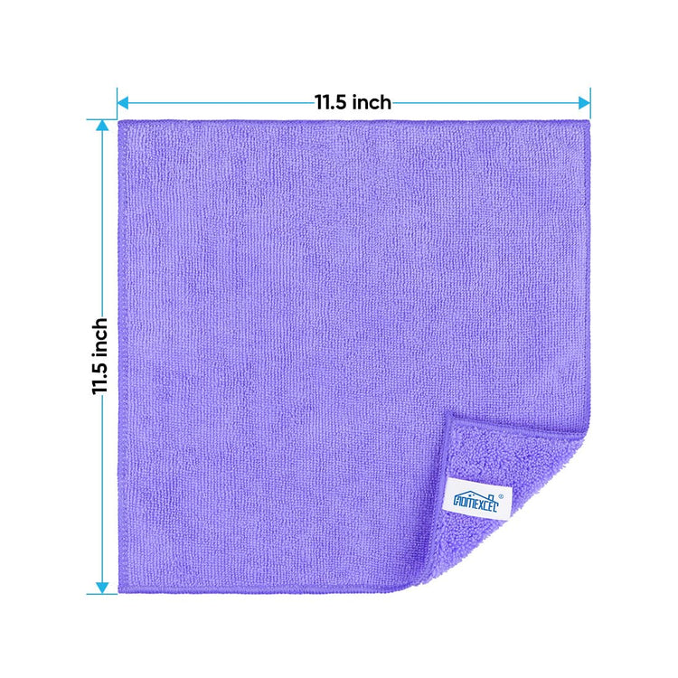Purple Microfiber Cleaning Cloth (12 Count)