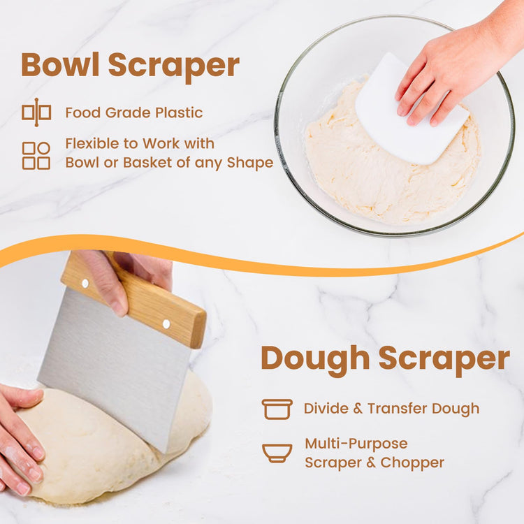 Danish Dough Whisk with Sourdough Tools