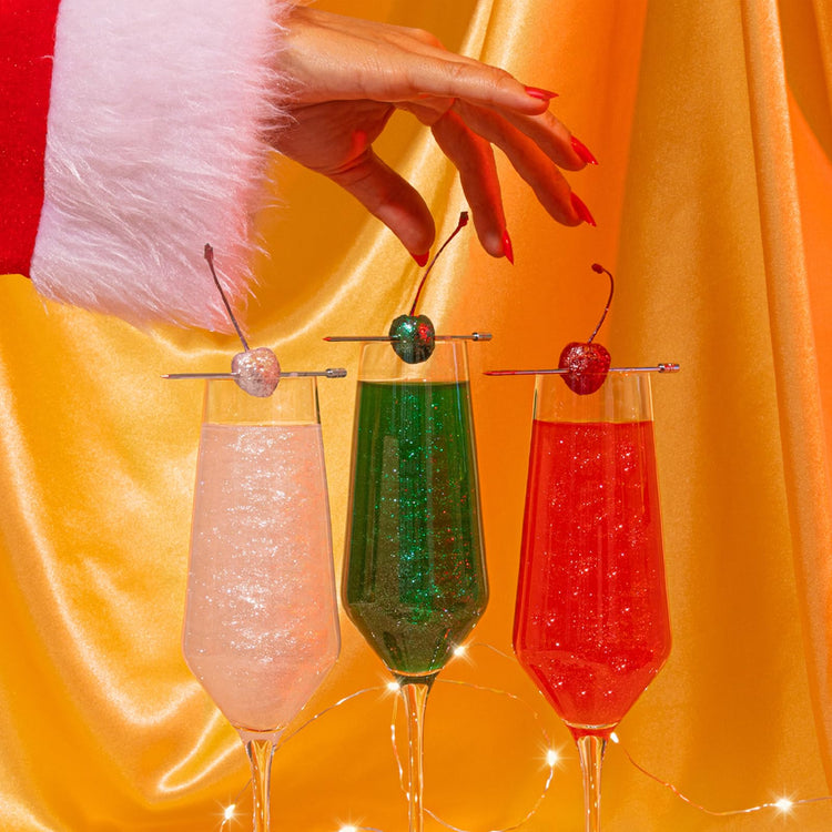 Madame Claus Edible Glitter Set 3 Jars 4gm each