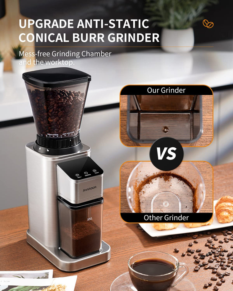 Professional Conical Burr Coffee Grinder