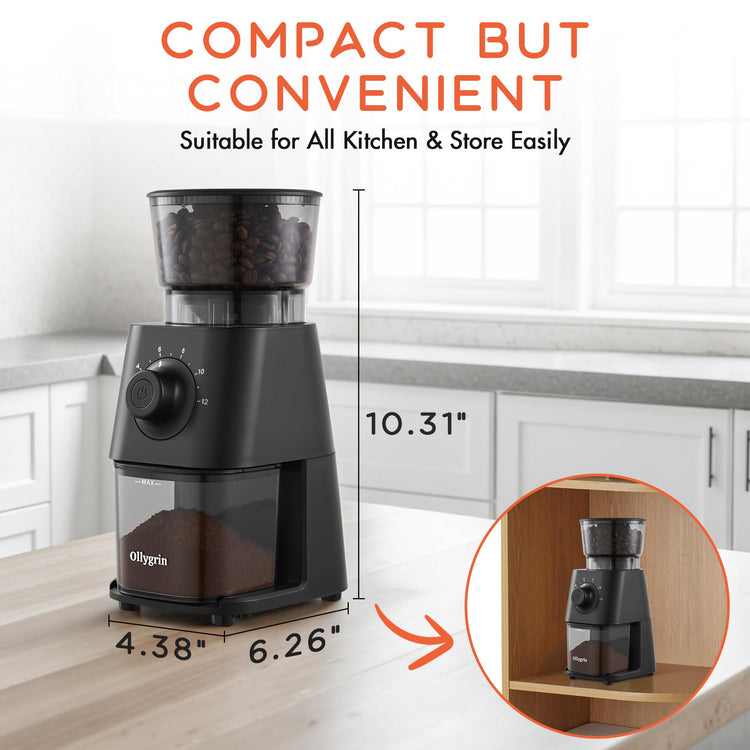 Conical Burr Coffee Grinder Electric