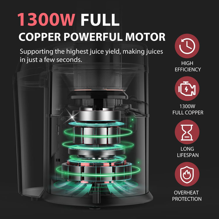 1300W Centrifugal Juicer Machine