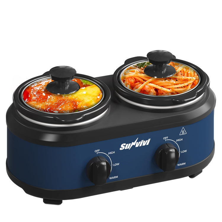 Double Slow Cooker