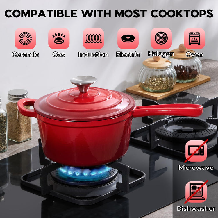 2QT Saucepan with Lid