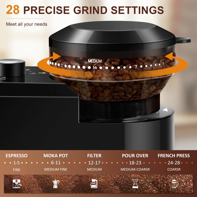 Electric Burr Coffee Grinder