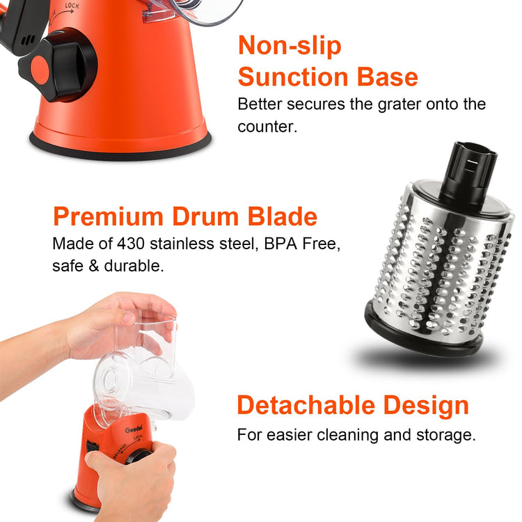 Rotary Cheese Grater