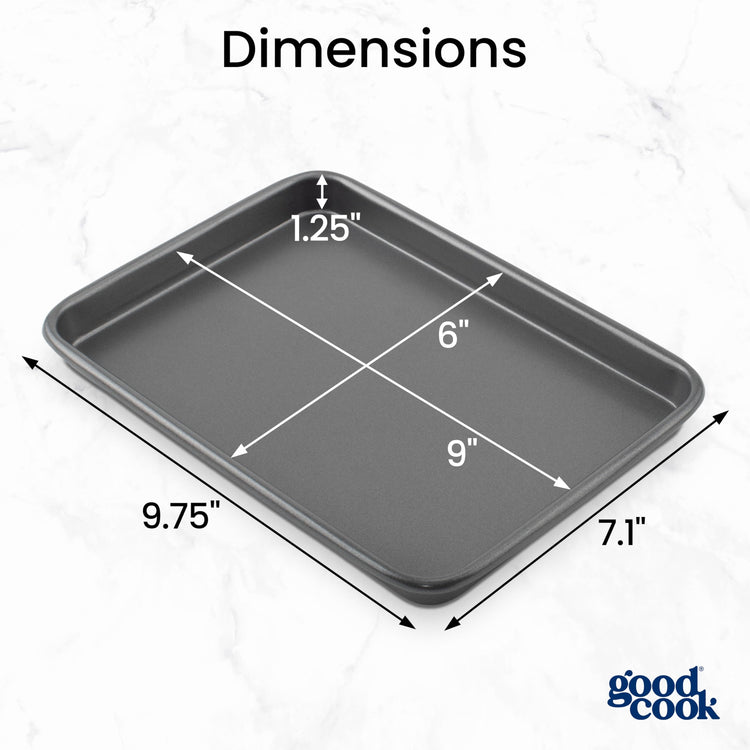Everyday Toaster Oven Mini Baking Sheets Set of 2 Set of 2 Heavy