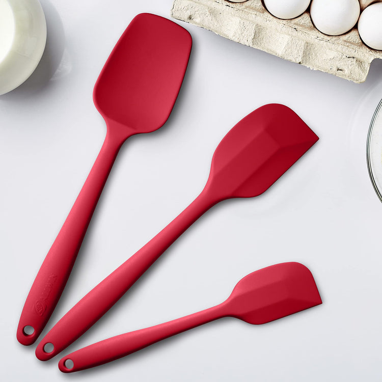 3 Piece Silicone Spatula Set