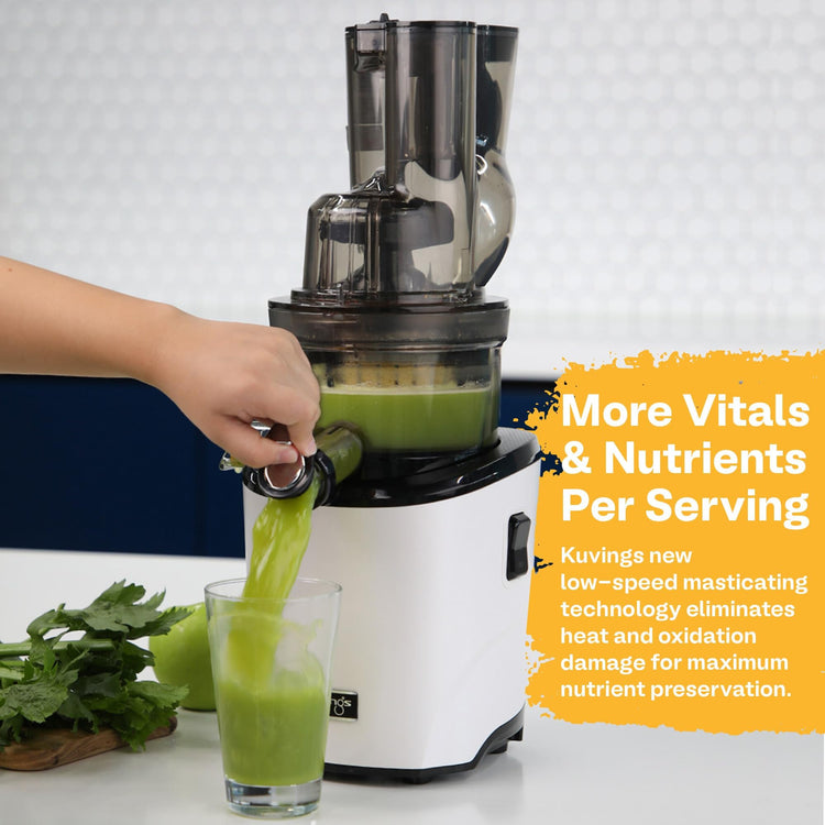 Whole Slow Juicer REVO830SWP Cold Press Masticating Juicer Machine