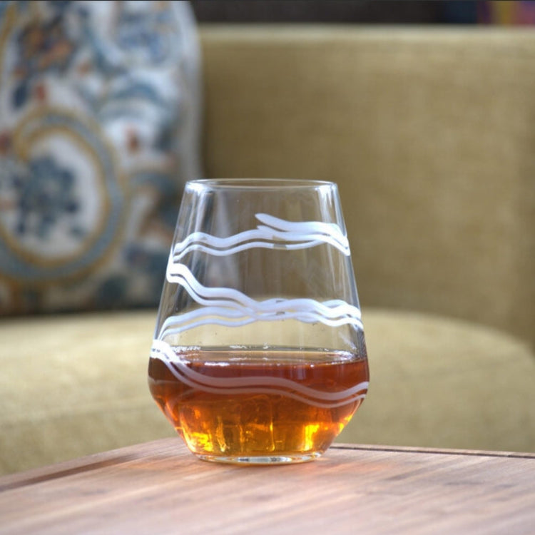 Good Vibrations Stemless Wine Glass (4 Count)