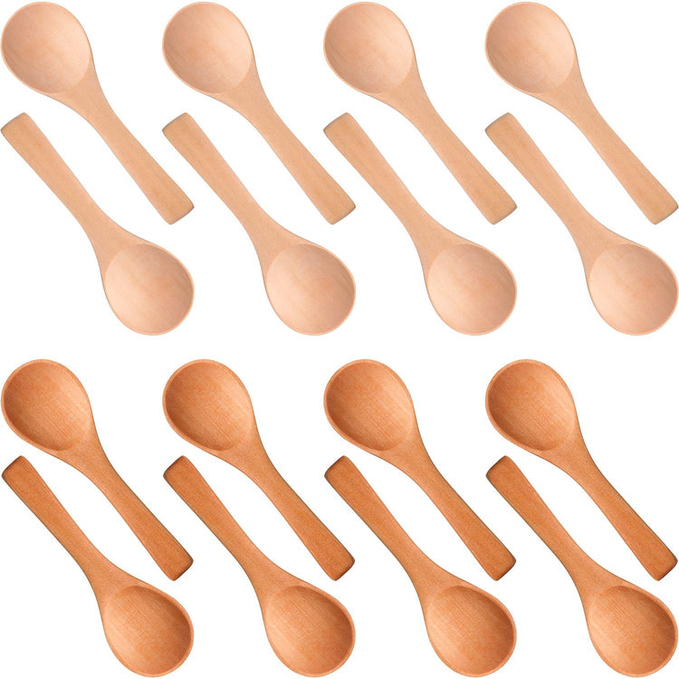 50 Pcs Small Wooden Spoons (50 Count)