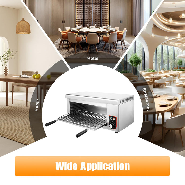 1500W Electric Cheese Melter Commercial Cheese Melter Cheesemelter Grill 122