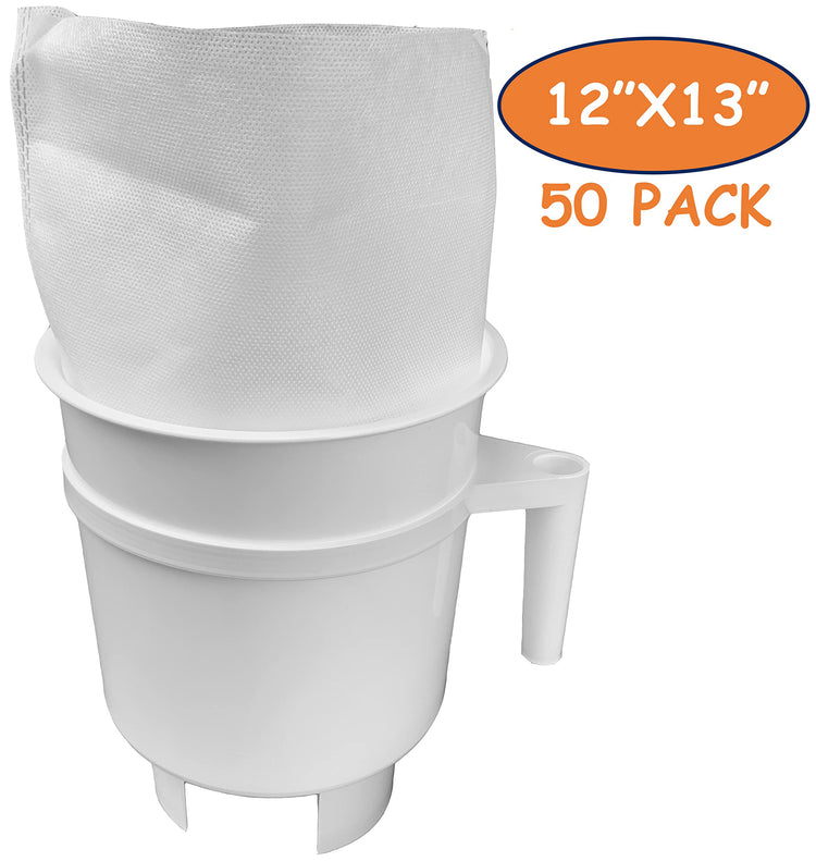 50 Pack) Cold Brew Coffee Filters, 12" x 13", Compatible with Leading Home Cold Brew Makers and Systems (50 Count)