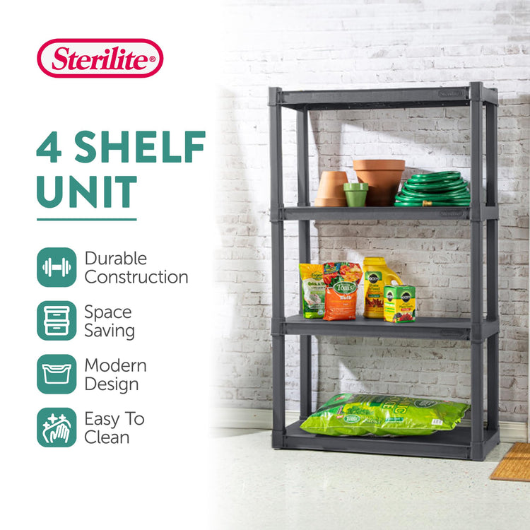 4 Shelf Unit Heavy (2 Count)