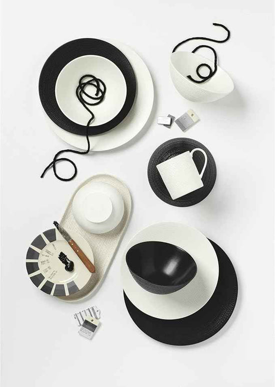 Lenox 895250 Lx Collective Black 12-Piece Set, White