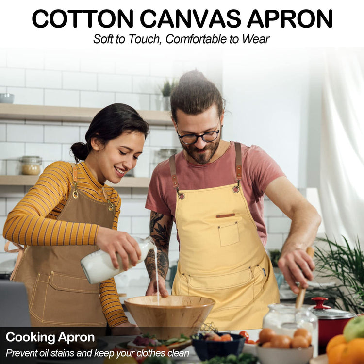 Chef Apron Men Women (6 Count)