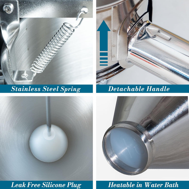 20oz Stainless Steel Pancake Batter Dispenser Multi