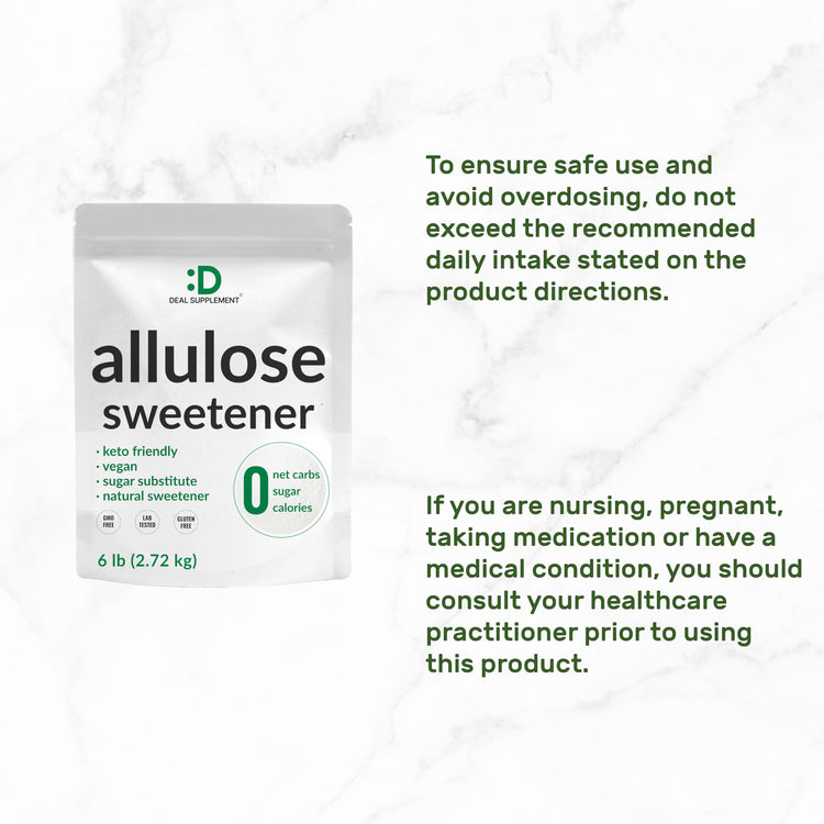 Allulose Sweetener 6 Pounds (96 Ounce)