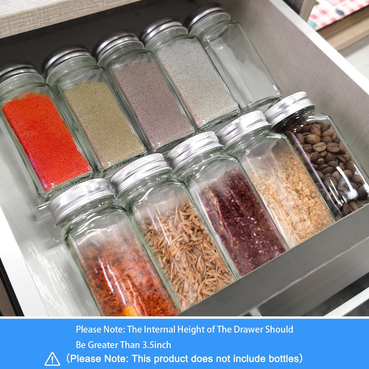 Acrylic Seasonings Spice Rack
