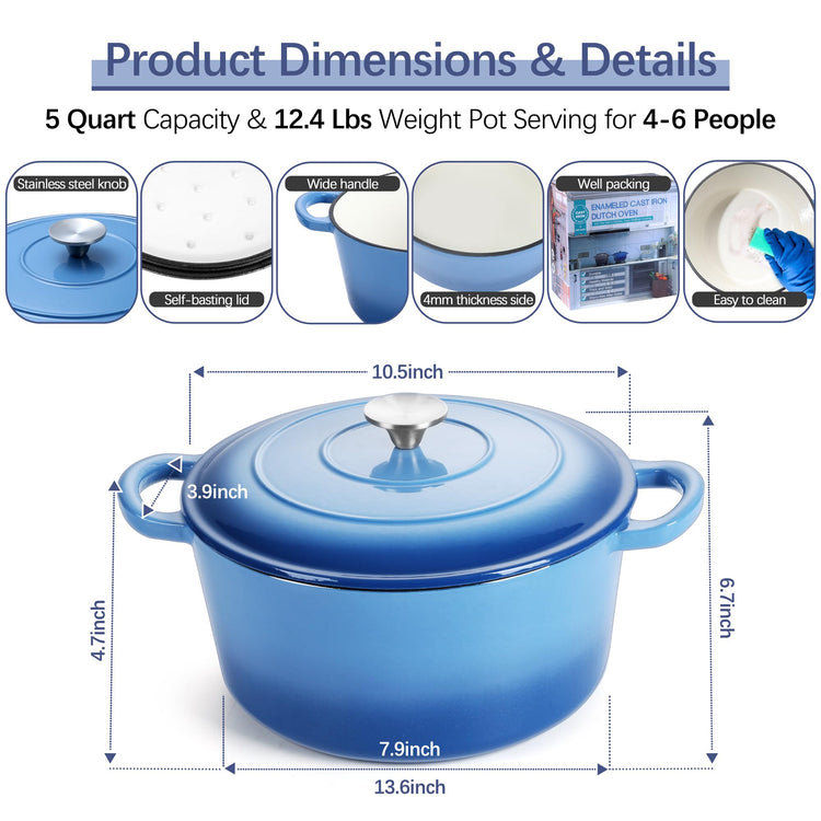 Dutch Oven Pot with Lid