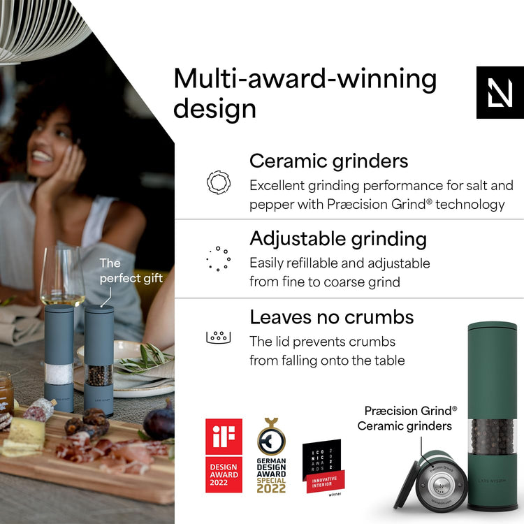 Salt and Pepper Grinder Set Manual