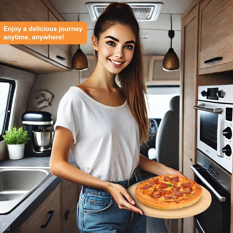 Small 12 inch Round Pizza Stone