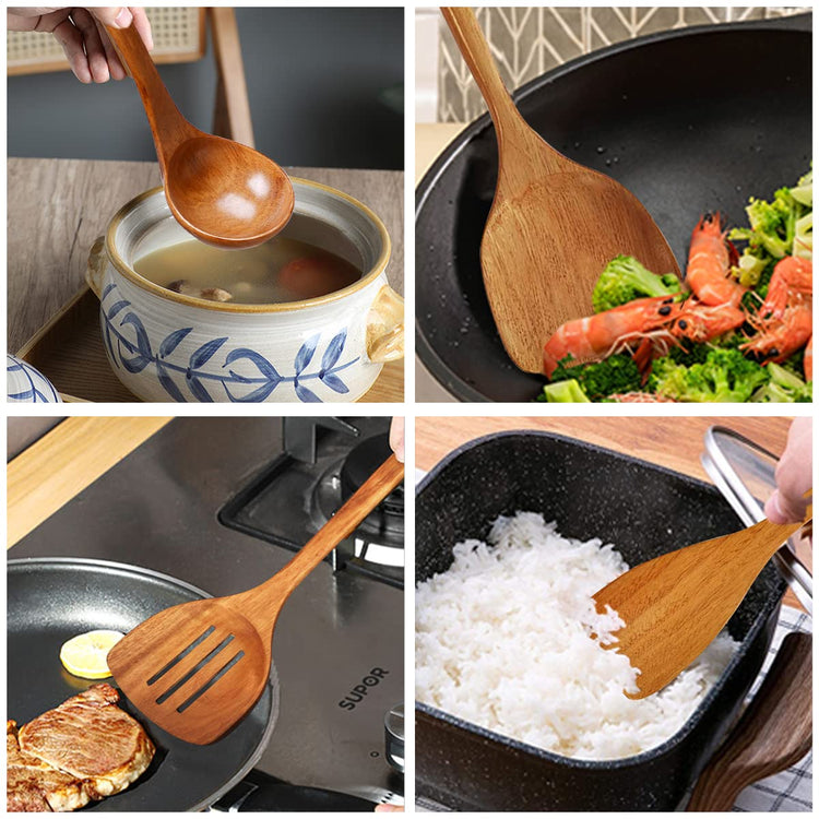 Wooden Spatula (4 Count)