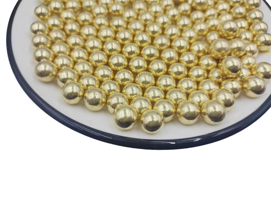 Gold Pearl Sugar Sprinkles 4.23 oz (4.23 Ounce)
