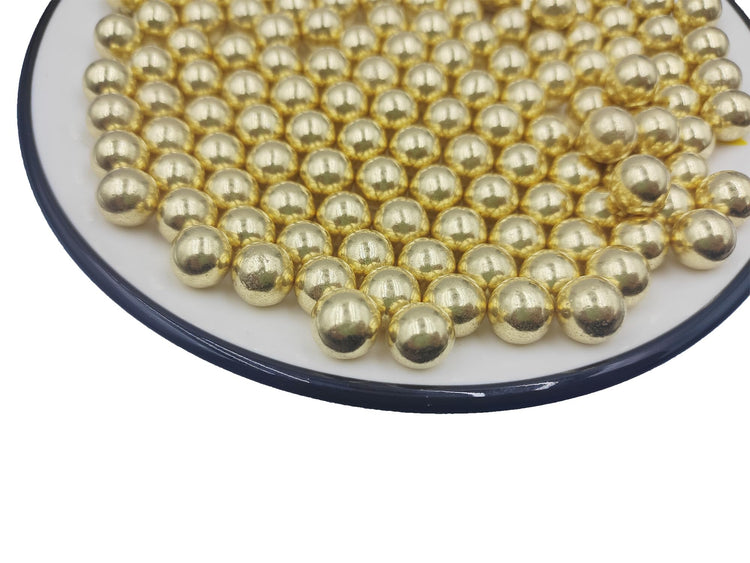 Gold Pearl Sugar Sprinkles 4.23 oz (4.23 Ounce)