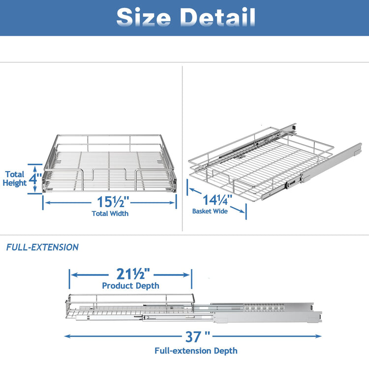 Pull Out Cabinet Organizer