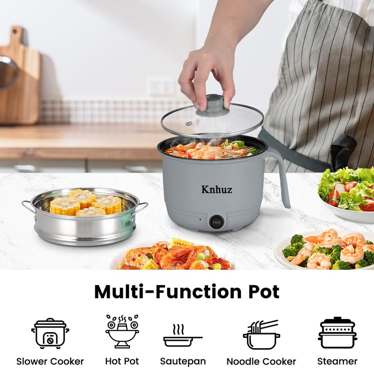 Hot Pot Electric With Steamer